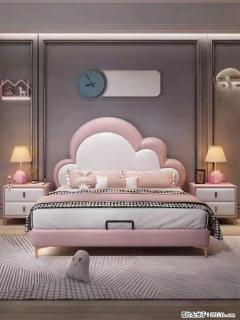 佛山大厂货，高质量仿真皮，实木床边，高密度海绵，带实木床板，全新包装，特价处理 - 玉林28生活网 yulin.28life.com